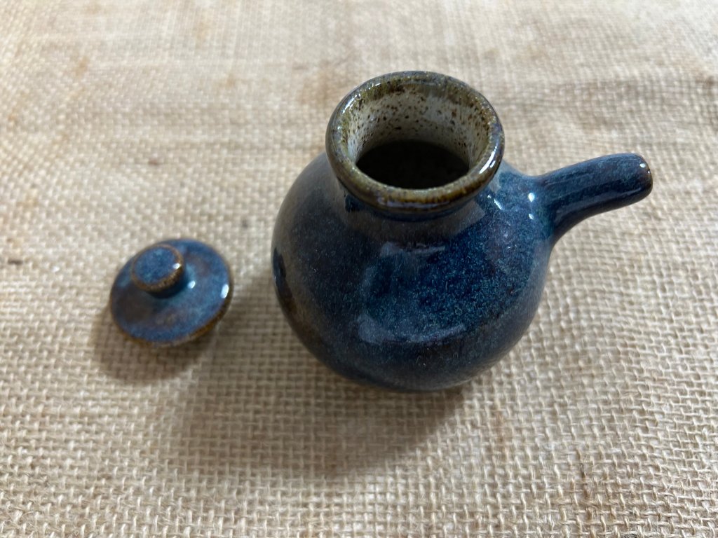 Molheira com Tampa Azul Ferrugem